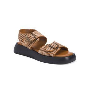FREE PEOPLE Natural Mandi Weave Sandals